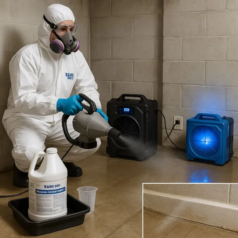 Sanitization and Odor Removal process in Edwardsburg, MI