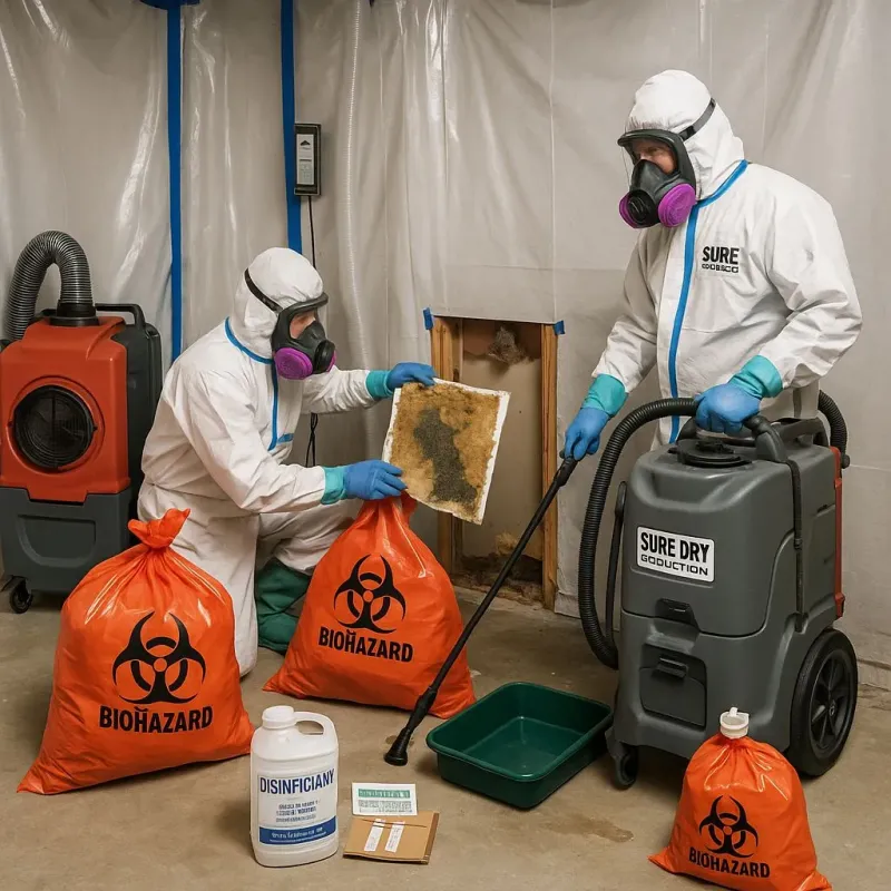 Contaminated Water Handling Protocols process in Edwardsburg, MI