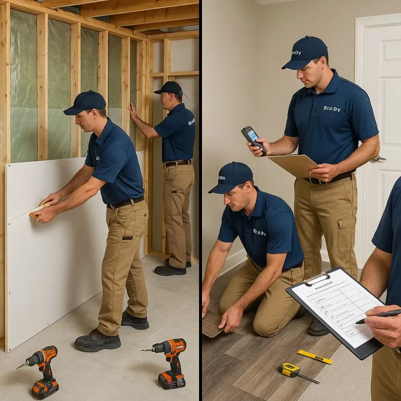 Repairs and Reconstruction process in Edwardsburg, MI